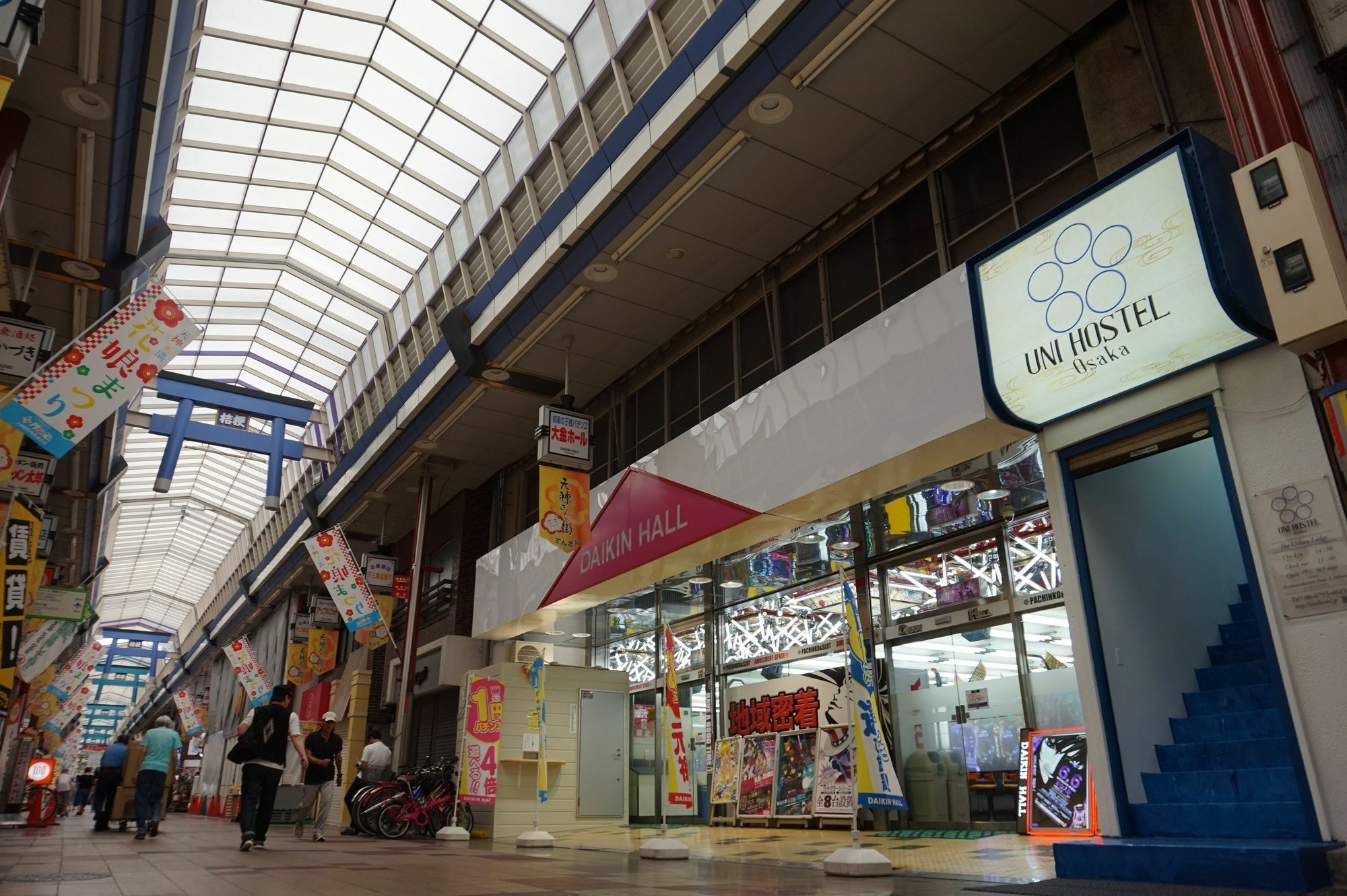 Uni Hostel Osaka Exterior photo